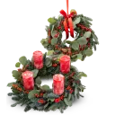 Vánoční set věnců